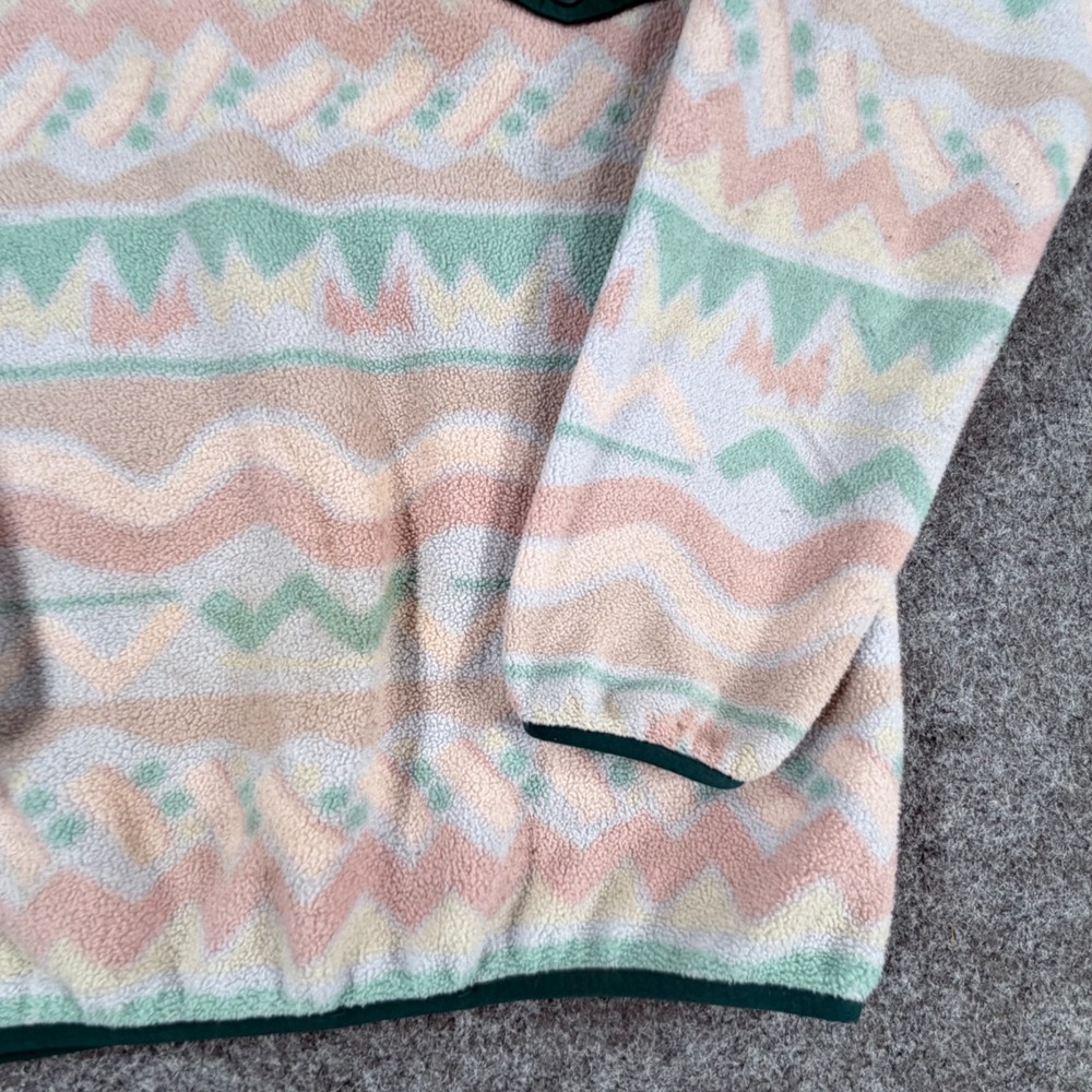 Patagonia Synchilla Pullover Girls XL‎ Lofoten Geo Beluga Lightweight Snap-T - Picture 3 of 16